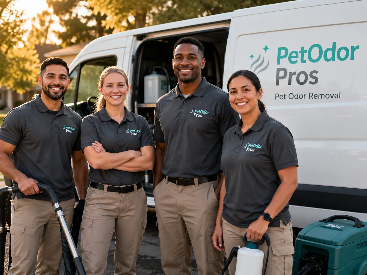 Pet Odor Removal team serving Waite, ME
